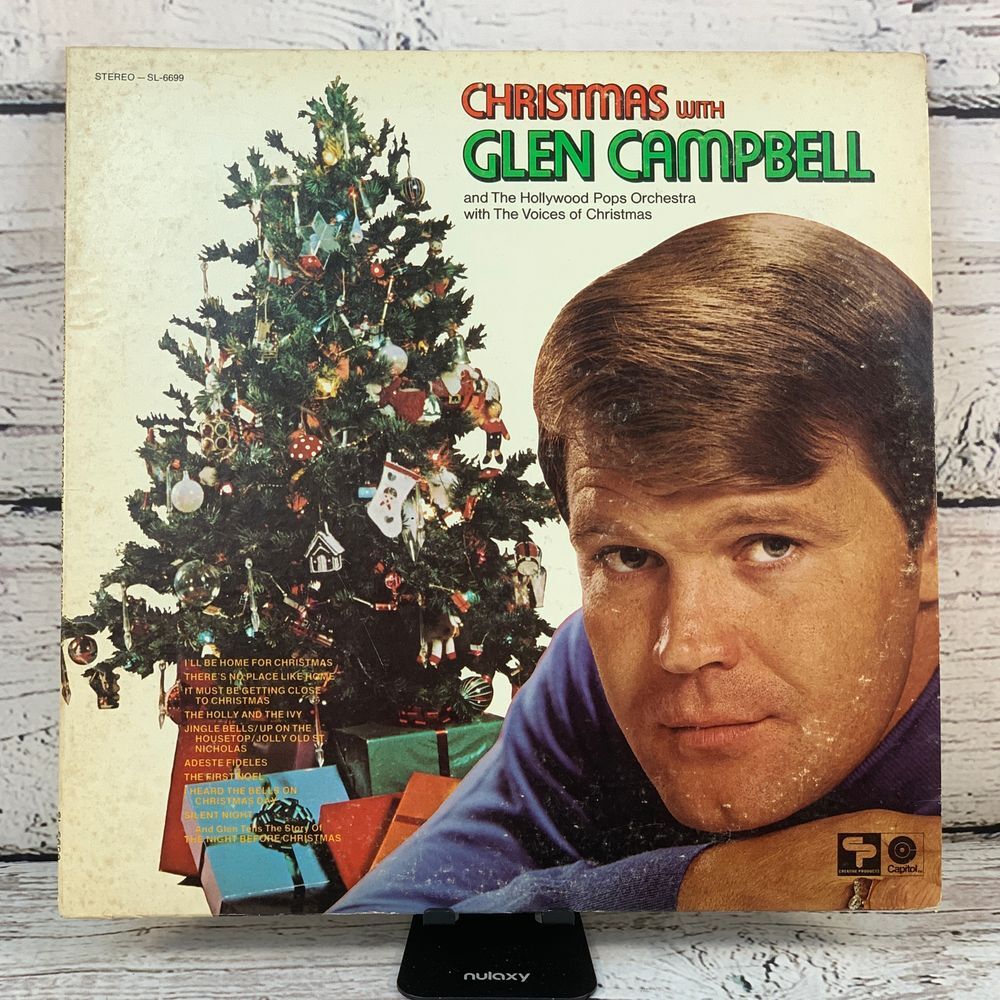 Glen‎ Campbell & Hollywood Pops Orchestra – Christmas w/ Glen Campbell [LP 1971]